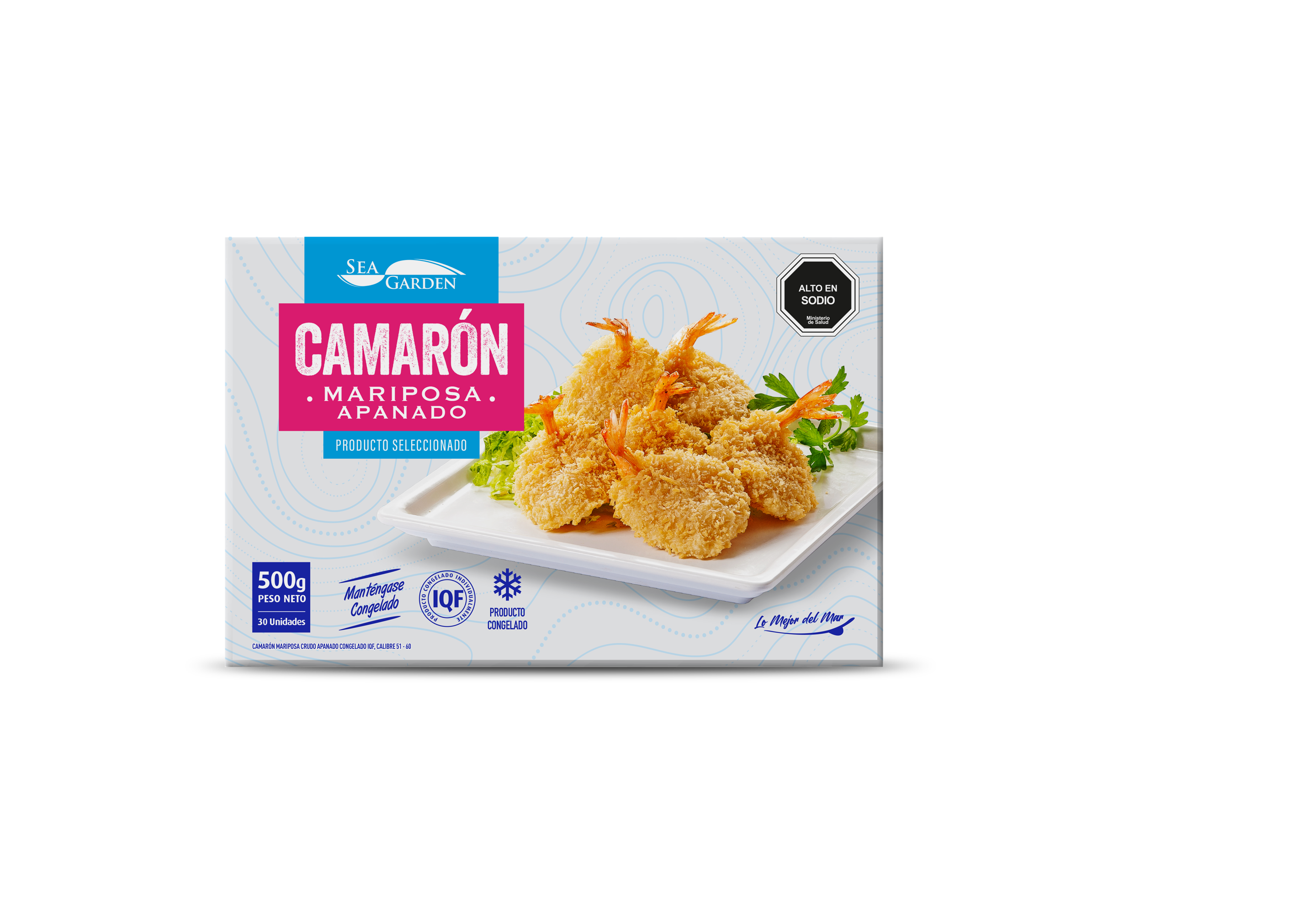 Camarón Mariposa Apanado (500 grs)